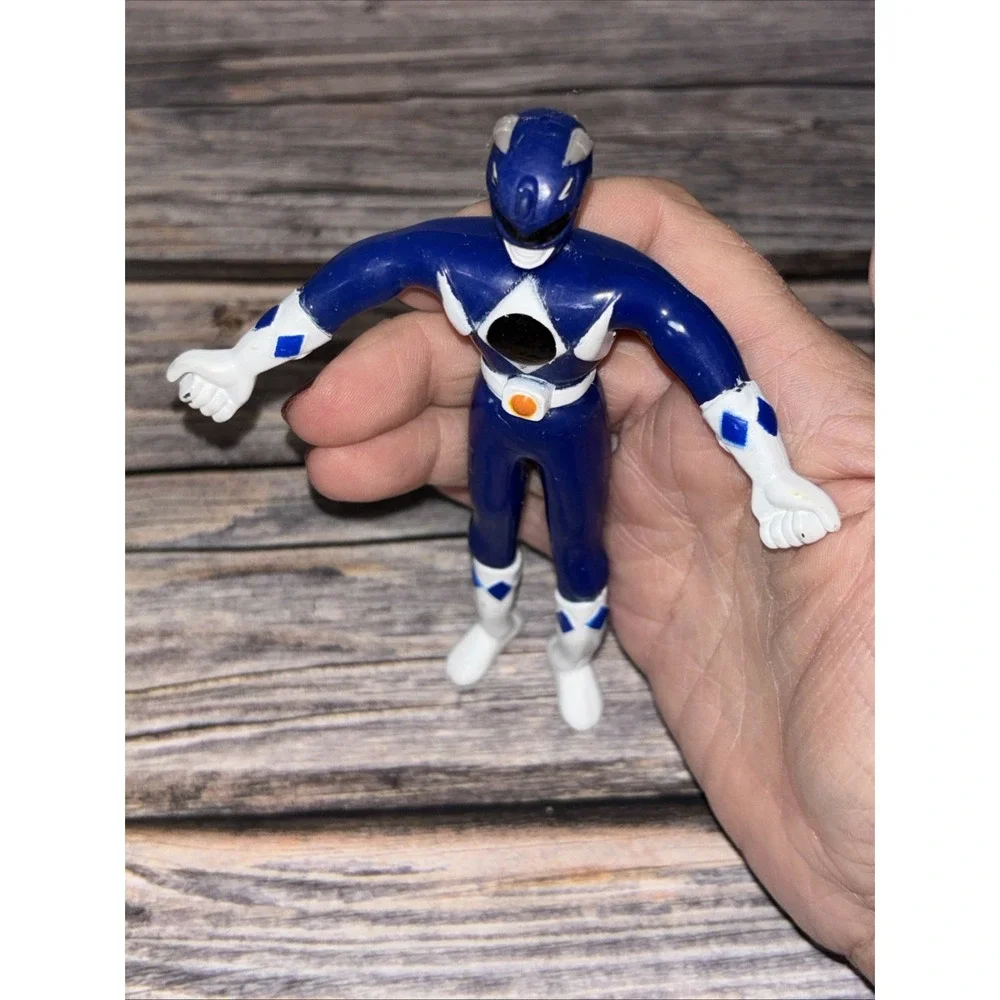 Vintage 1994 Gordy Mighty Morphin Power Rangers Billy Blue Ranger 5